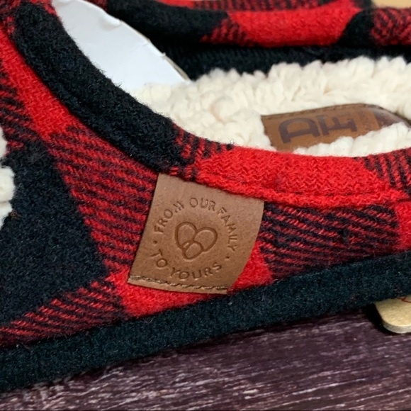 Dear Foams Lil Bear Buffalo Check Clog Slipper - Picture 7 of 7